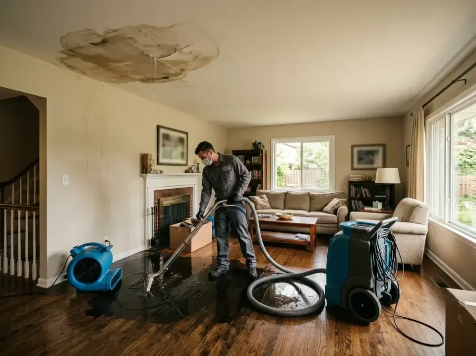 attic-pipe-burst-ceiling-drip-008 — frequently asked questions, Water Damage Restoration & Carpet Care in Shelbyville, KY